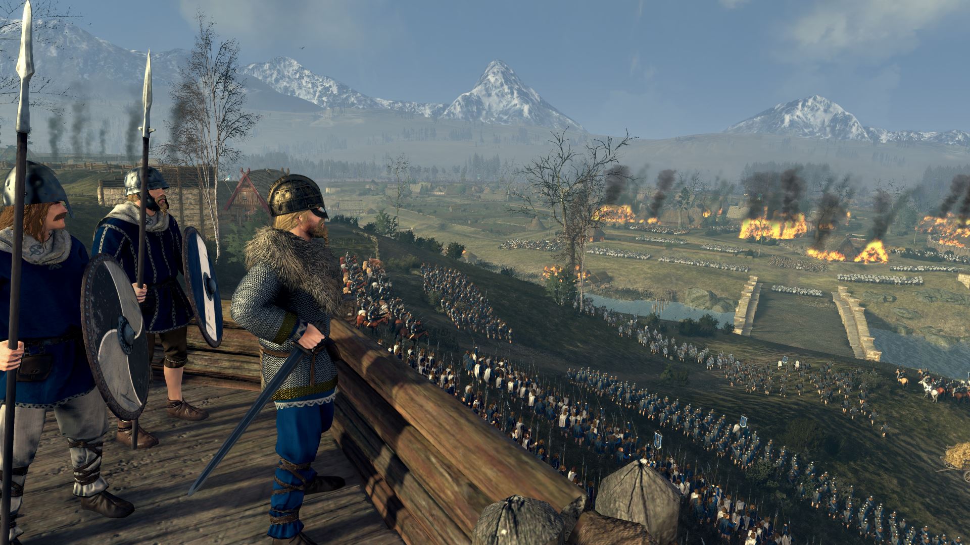 Medieval Strategy Scene